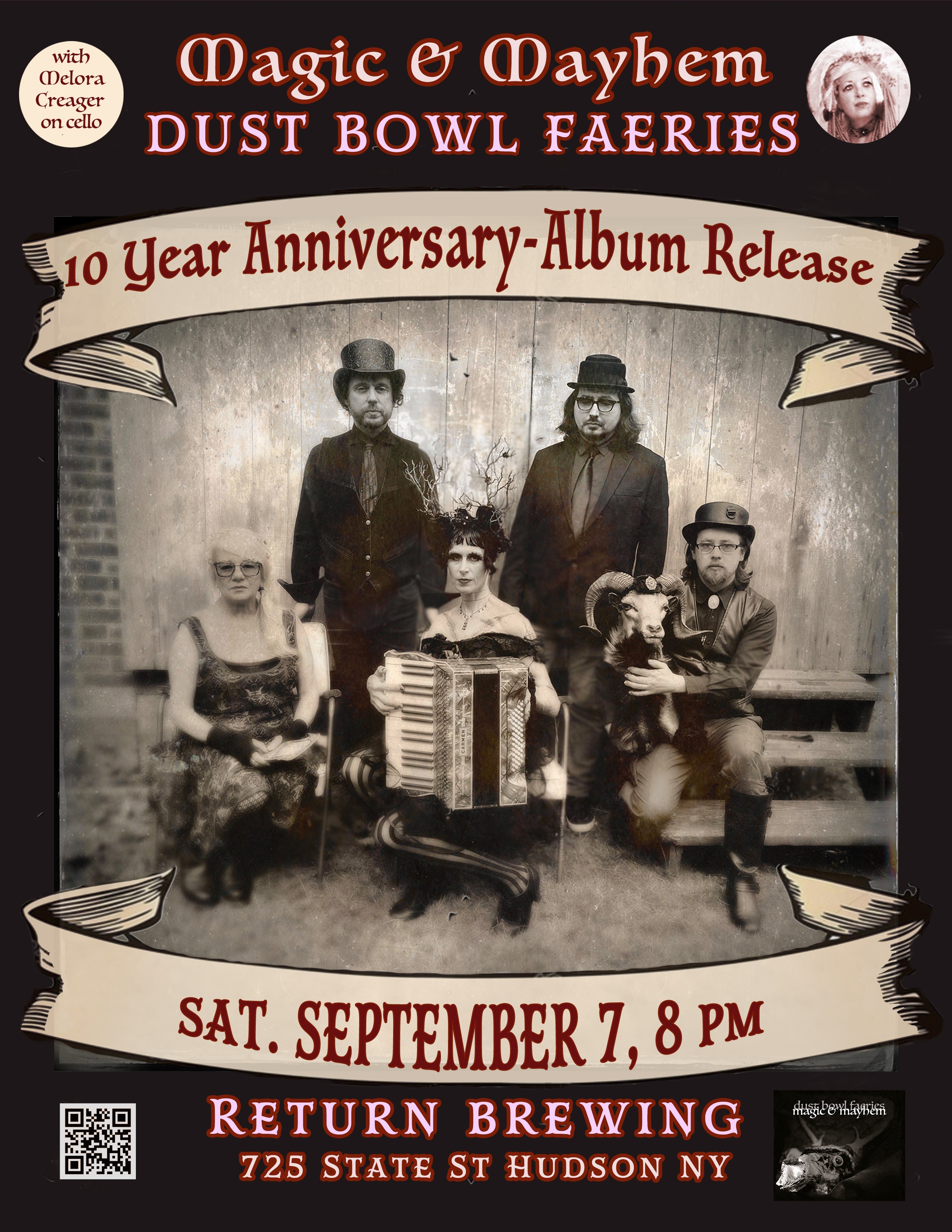 Dust Bowl Faeries 10th Year Anniversary + Album Release